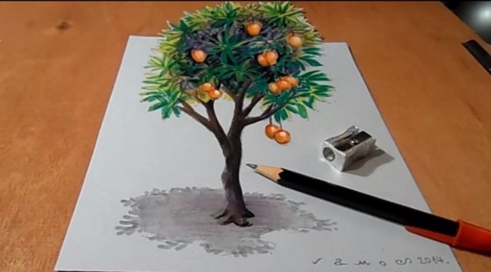 disegno albero - Marilena Cremaschini
